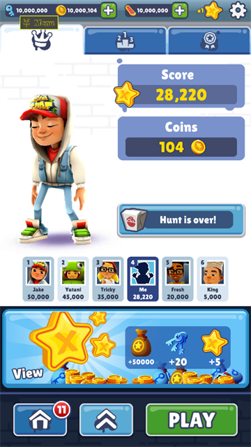 地铁跑酷上帝视角版本国际服 V3.68.5 安卓版截图2