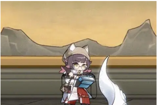 《明日方舟》最冷门的元素师深海色终于有了皮肤了，画风突变认不出来了！