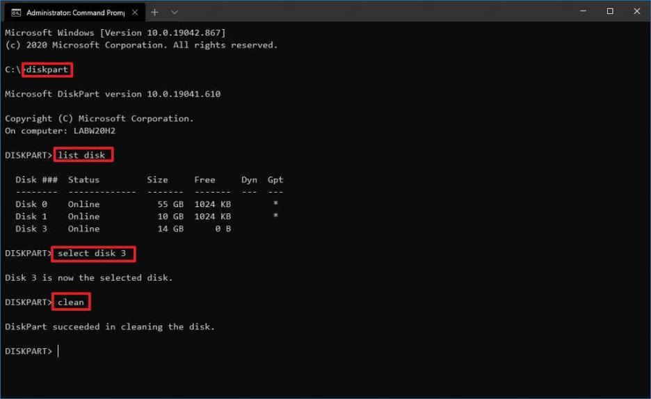 怎么使用命令提示符创建Windows10可运行USB？