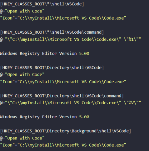 Vscode怎样添加到右键菜单？Vscode添加到右键菜单的方法