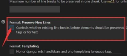vscode怎么开启新线保留设置-vscode开启新线保留设置方式