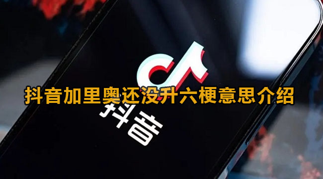 加里奥还没升六是什么意思-抖音加里奥还没升六梗含意详细介绍