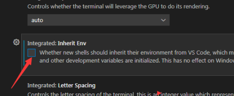vscode集成内部结构it环境怎么关闭-vscode集成内部结构it环境关掉方式