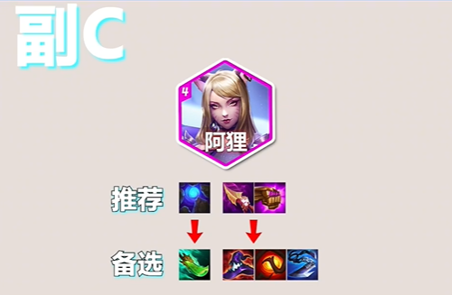 金铲铲之战S10季阿狸装备攻略 金铲铲之战S10季阿狸装备攻略