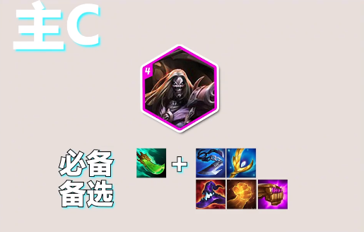 金铲铲之战S10核心棋子装备搭配