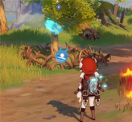 原神玲珑霄灯图之二右侧宝藏及仙灵位置详解