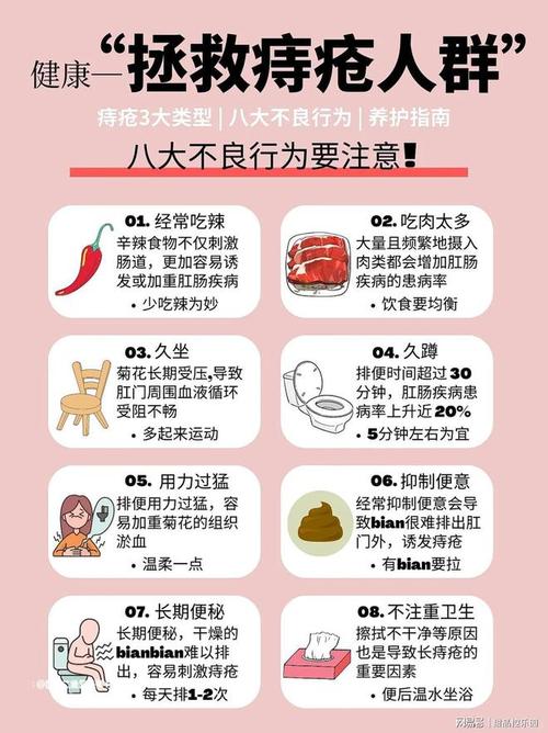 女性痔疮防治指南:久坐族必看的健康护理长尾攻略 女性痔疮防治指南:久坐族必看的健康护理长尾攻略