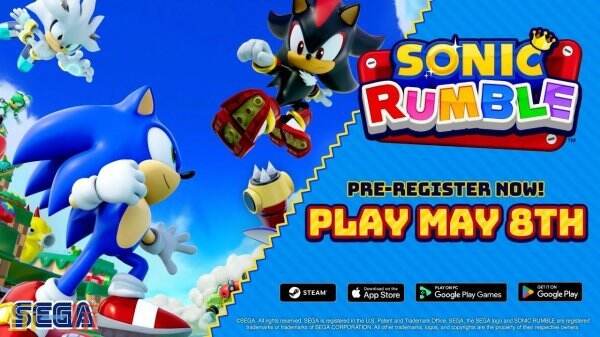 你是否准备好与32位玩家同场竞技？Sonic_Rumble5月8日开启全新派对模式！