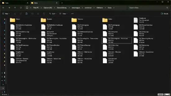 上古卷轴4重制版技术探秘：为何MOD生态能快速适配？深度解析文件架构传承