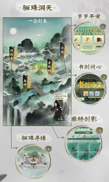如何在一念逍遥联动活动中获取限定古宝与永久时装？