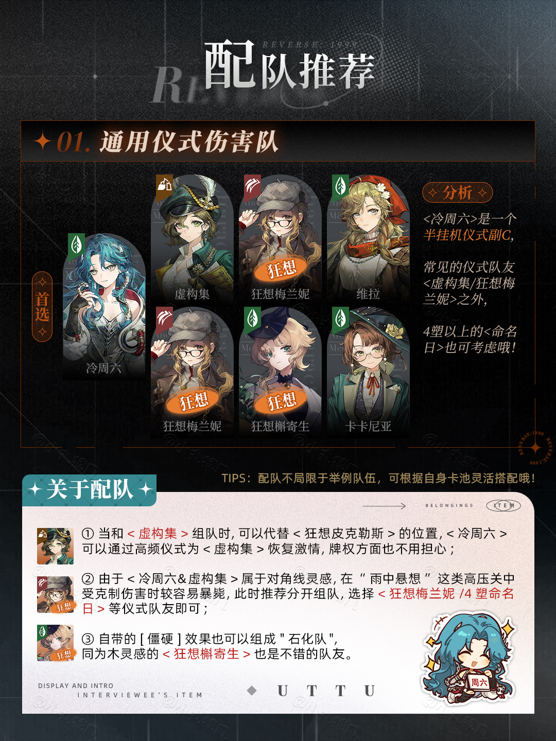 如何解锁冷周六的巅峰战力？这份2.7版本木系角色养成指南告诉你答案