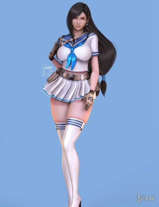 蒂法3D建模为何能持续引发玩家热议？顶尖艺术家如何再现经典角色魅力？