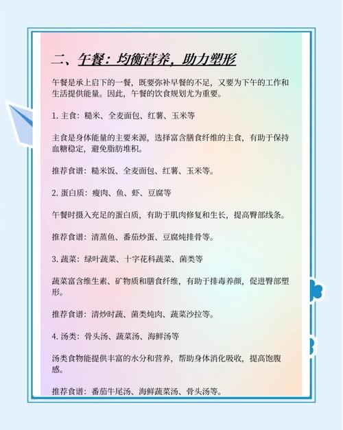 健康美臀高效解决方案：科学训练与饮食管理全解析