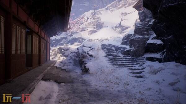 古风悬疑探险之作《火起雪中寺》3D游戏现已上市