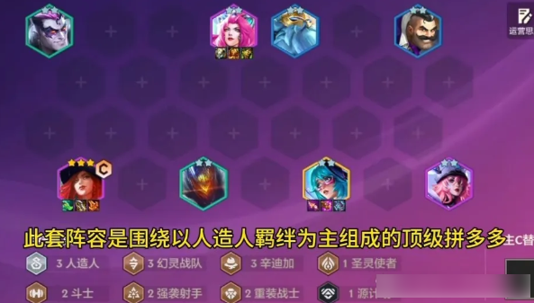 推荐金铲铲之战S14赛季轻松登顶王者阵容。