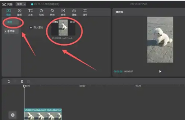 剪映如何将画面定格-剪辑软件剪映实现画面定格的方法