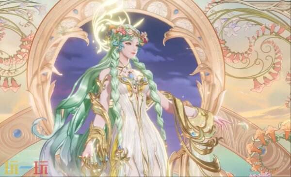 王者荣耀与阿尔丰斯·慕夏联手推出貂蝉新皮肤！「貂蝉-馥梦繁花」现在已上线！