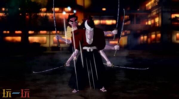 《鬼灭之刃 火之神血风谭2》揭晓新角色缘一零式的预告片。