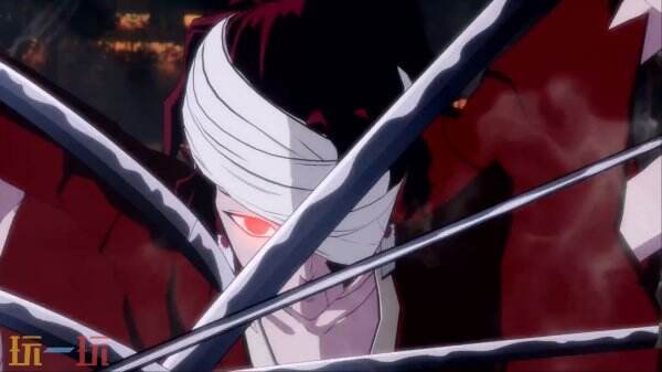 《鬼灭之刃 火之神血风谭2》揭晓新角色缘一零式的预告片。