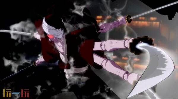 《鬼灭之刃 火之神血风谭2》揭晓新角色缘一零式的预告片。