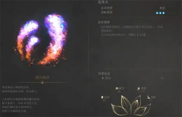 如何切换明末渊虚之羽中的法术？