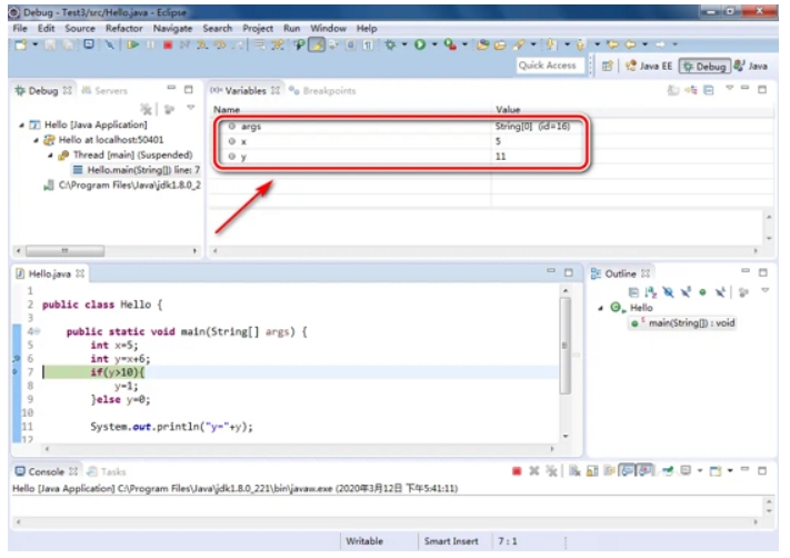 如何使用eclipse执行逐步调试？eclipse逐步调试的操作指南
