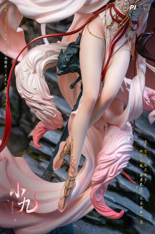 PIJI推出《糖王周毅原创系列》模型，灵狐契约-小九亮相