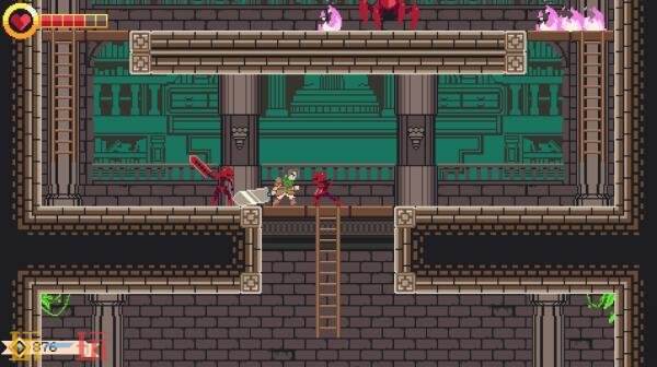 动作解谜元素的银河战士风格游戏《GIGASWORD》将在10月2日发布