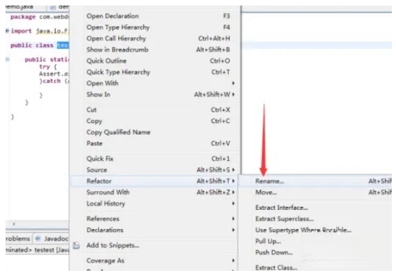 如何在Eclipse中更改类名称？详细介绍Eclipse变更类名的步骤。