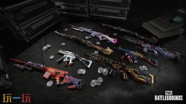 PUBG绝地求生神秘市场2025正式登场，全新异色皮肤绚丽上线！