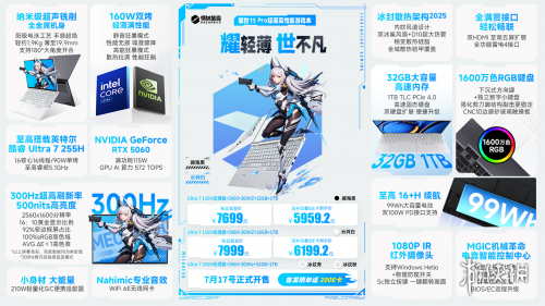 机械革命隆重推出耀世Pro系列AI高静游戏本：三大突破性创新重构轻薄性能的全新标准!