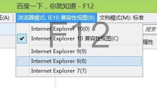 如何在IE10中调整为IE8兼容视图模式-具体设置教程解读