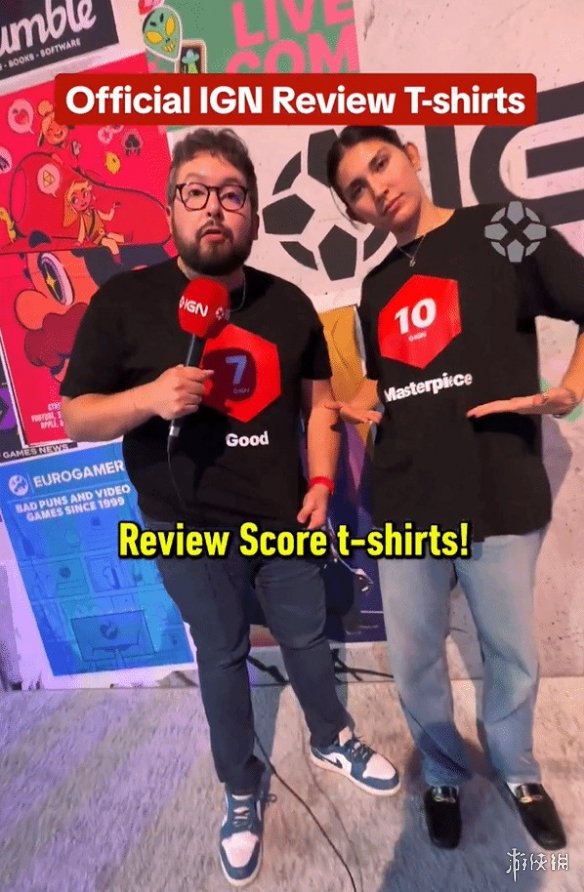 IGN_Live即将推出“评测分数T恤”，你最期待哪个款式?
