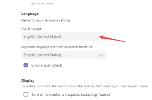 如何在Teams中设置汉语显示-Teams设置为汉语的方法