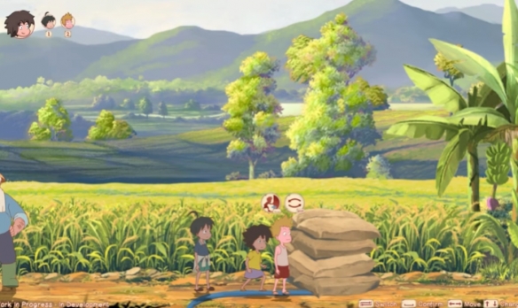 以2D手绘艺术打造的冒险游戏《Kejora》，带领玩家深入探索神秘诅咒背后的真相。