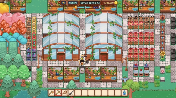 《永瀑镇》获得好评的农场冒险游戏迎来2.0版本更新，新增丰富内容，并享受75折特惠。