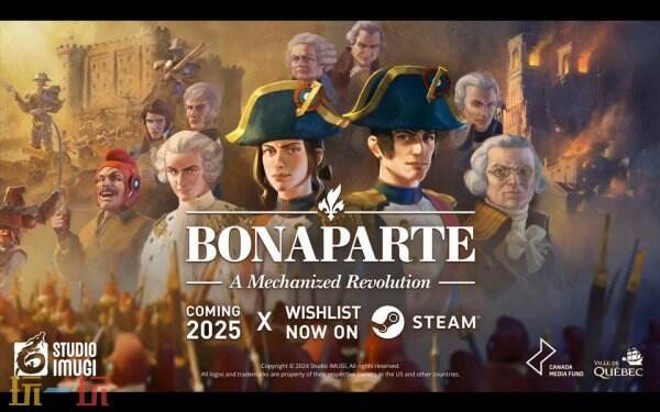 回合制策略《波拿巴：机械化革命》PC抢先体验将于5月21日开启。