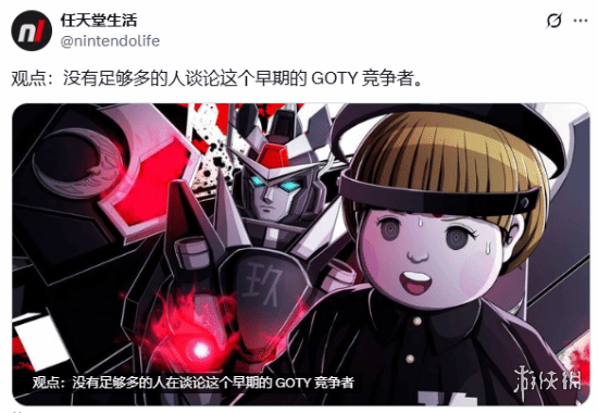 小高和刚的作品《百日战纪》因题材较为小众，可能难以角逐年度最佳游戏。