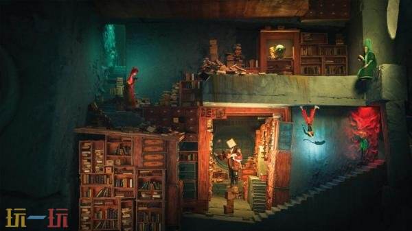 冒险合作平台游戏《Out of Words》的预告片现已发布