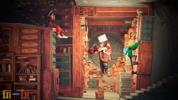 冒险合作平台游戏《Out of Words》的预告片现已发布