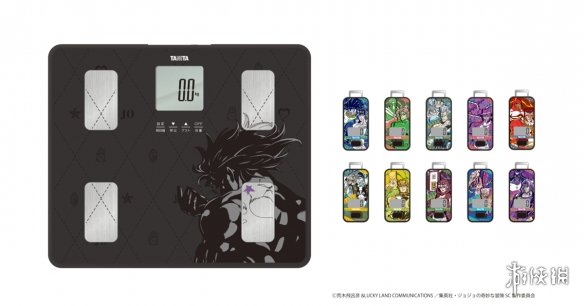 日本知名健康用品品牌TANITA宣布与《JOJO的奇妙冒险》作者荒木飞吕彦携手合作，推出联名语音体脂秤及多款3D感应计步器，目前已经可以在TANITA官方线上商城进行预购。