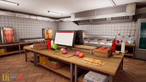 卷饼店模拟游戏《Wrap House Simulator》现在隆重上市。