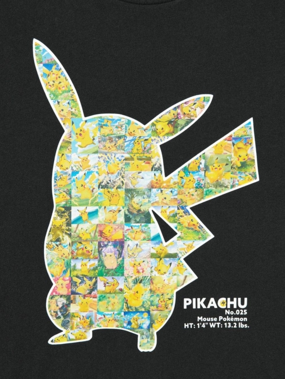 优衣库推出的《宝可梦集换式卡牌游戏》主题T恤将于8月中旬上市