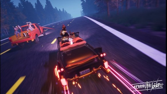 Rougelike风格的竞速追逐游戏《Scaravan_66》即将迎来它的上线！