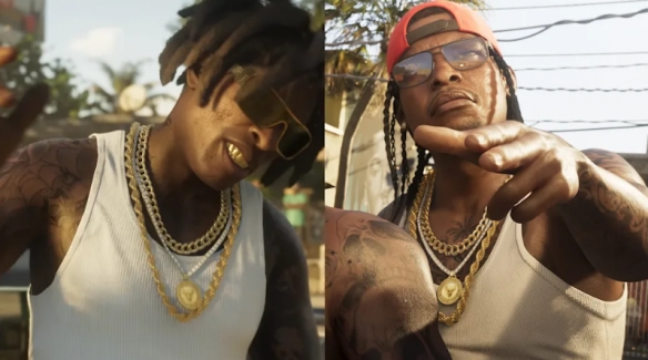 R星畏惧被黑人碰瓷？《GTA6》疑似修改2023预告中角色造型