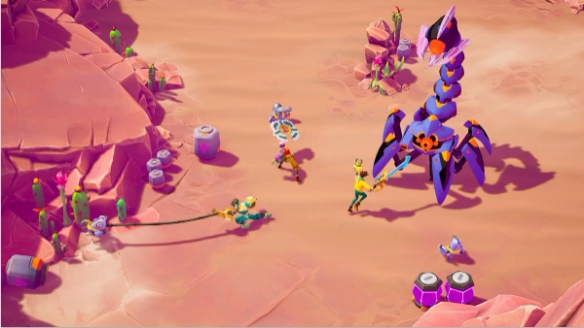 肉鸽要素与生活模拟完美结合！《超能连结_星火战旗》现已上线PC