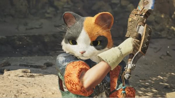 《怪猎荒野》6月活动来袭_挑战炎尾龙获得可爱猫头套