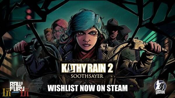 《Kathy Rain 2: Soothsayer》，一款备受期待的点击式探险游戏，将于5月20日震撼发布。