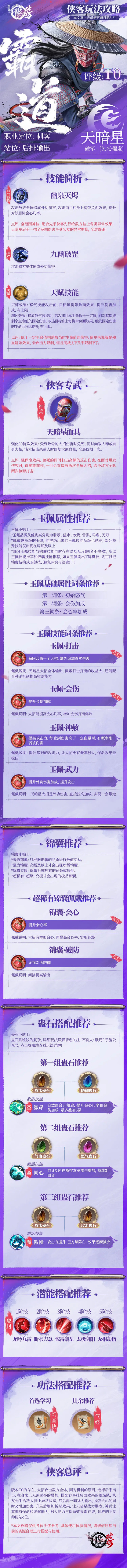 天暗星在不良人破局中的阵容搭配技艺