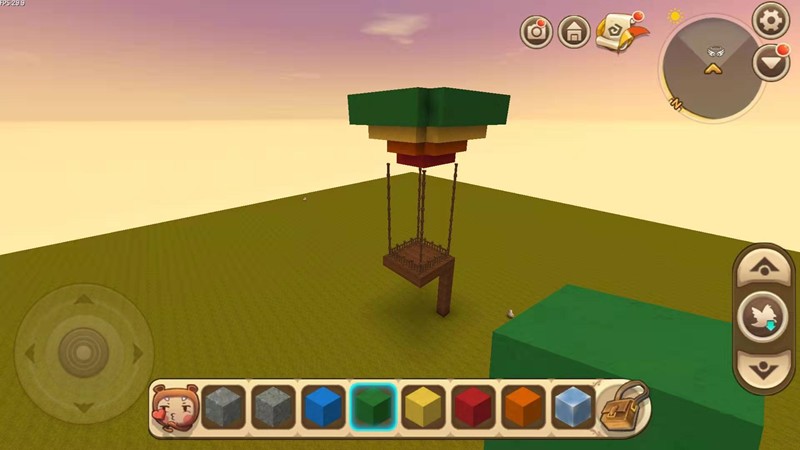 迷你世界的热气球建造指南：详细图解与技巧分享